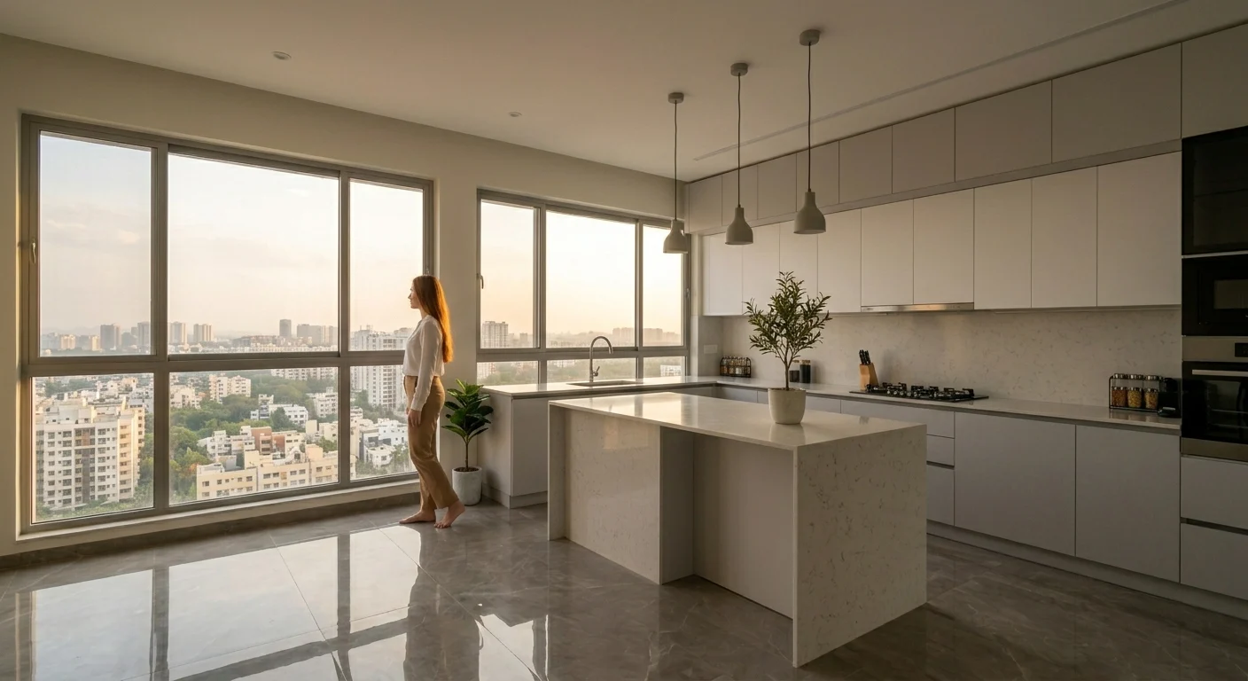 Beautiful home interior by Homeland Interiors, Bangalore